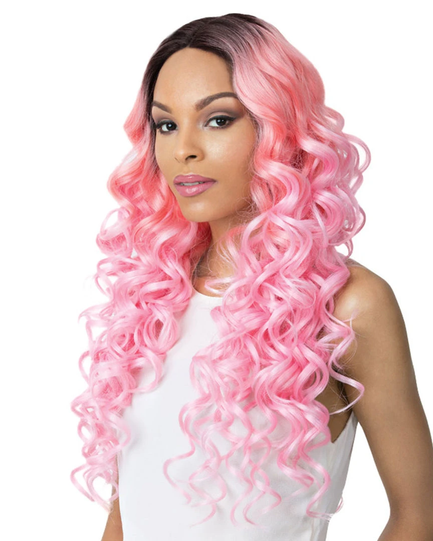 Wigs For Black Women Swiss Lace Keeff | Lace Front & Lace Part Synthetic Wig By It's A Wig 10 Wigs For Black Women Swiss Lace Keeff | Lace Front & Lace Part Synthetic Wig By It's A Wig