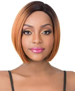 Wigs For Black Women Swiss Lace Maze | Lace Front & Lace Part Synthetic Wig By It's A Wig