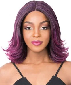 Wigs For Black Women Swiss Lace Serafina | Lace Front & Lace Part Synthetic Wig By It's A Wig
