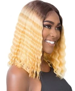 HD Lace Crimped Hair-2 | Lace Front & Lace Part Synthetic Wig By It's A Wig