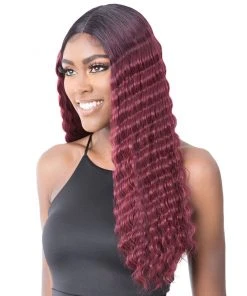 HD Lace Crimped Hair-3 | Lace Front & Lace Part Synthetic Wig By It's A Wig