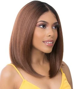 HD T Lace Devika | Lace Front & Lace Part Synthetic Wig By It's A Wig Wigs For Black Women