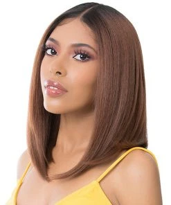 HD T Lace Devika | Lace Front & Lace Part Synthetic Wig By It's A Wig Wigs For Black Women