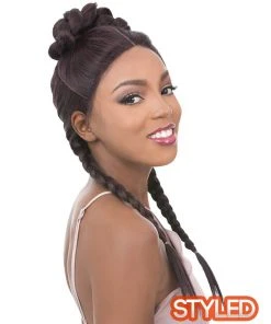 Vixen X Yaki Straight | Lace Front Human Hair Blend Wig By It's A Wig 21 Vixen X Yaki Straight | Lace Front Human Hair Blend Wig By It's A Wig