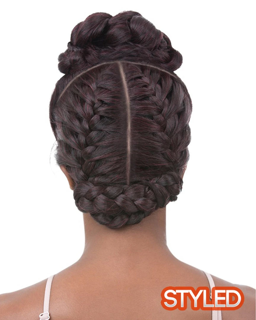 Vixen X Yaki Straight | Lace Front Human Hair Blend Wig By It's A Wig 13 Vixen X Yaki Straight | Lace Front Human Hair Blend Wig By It's A Wig