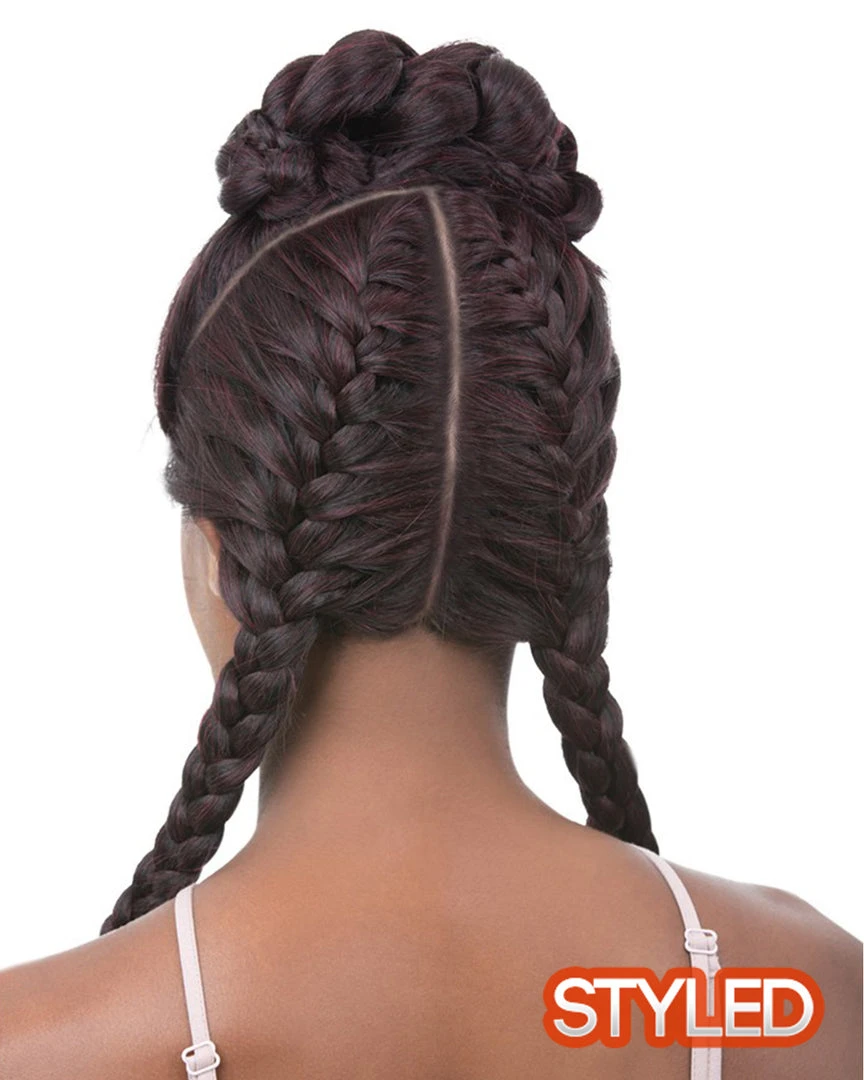 Vixen X Yaki Straight | Lace Front Human Hair Blend Wig By It's A Wig 10 Vixen X Yaki Straight | Lace Front Human Hair Blend Wig By It's A Wig