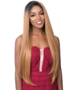 Frontal 360 Lace Barbie | Lace Front Human Hair Blend Wig By It's A Wig