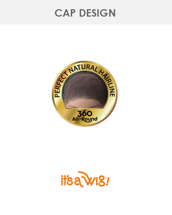 Frontal 360 Lace Barbie | Lace Front Human Hair Blend Wig By It's A Wig 7 Frontal 360 Lace Barbie | Lace Front Human Hair Blend Wig By It's A Wig