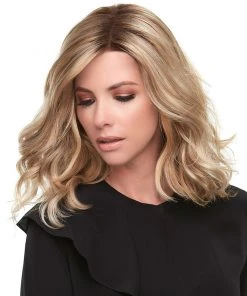 Top Smart Wavy 12 Inch | Lace Front & Monofilament Synthetic Hair Toppers By Jon Renau