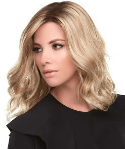 Top Smart Wavy 12 Inch | Lace Front & Monofilament Synthetic Hair Toppers By Jon Renau