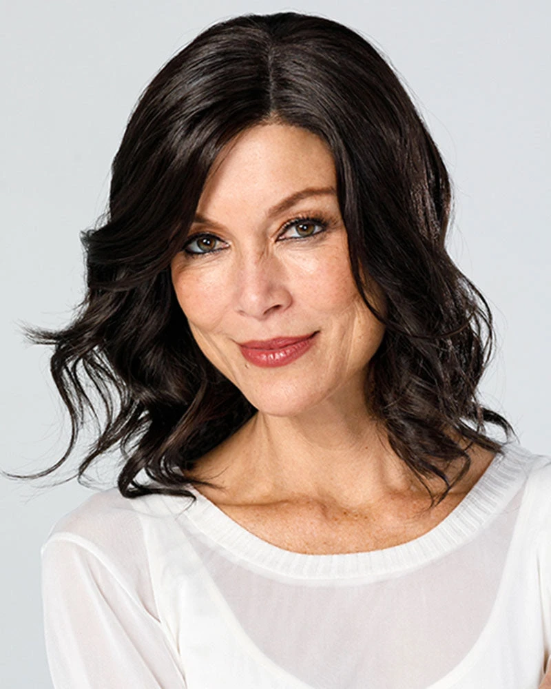 Top Coverage Wavy 12 Inch | Lace Front & Monofilament Synthetic Hair Toppers By Jon Renau 8~12 Inch 3 Top Coverage Wavy 12 Inch | Lace Front & Monofilament Synthetic Hair Toppers By Jon Renau 8~12 Inch