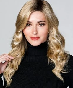 Top Coverage Wavy 18 Inch | Lace Front & Monofilament Synthetic Hair Toppers By Jon Renau 18~26 Inch