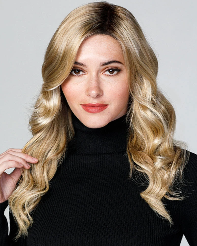 Top Coverage Wavy 18 Inch | Lace Front & Monofilament Synthetic Hair Toppers By Jon Renau 18~26 Inch 3 Top Coverage Wavy 18 Inch | Lace Front & Monofilament Synthetic Hair Toppers By Jon Renau 18~26 Inch