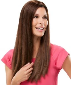 Top Form 18 Inch | Monofilament Remy Human Hair Toppers By Jon Renau Wiglets 13 Top Form 18 Inch | Monofilament Remy Human Hair Toppers By Jon Renau Wiglets