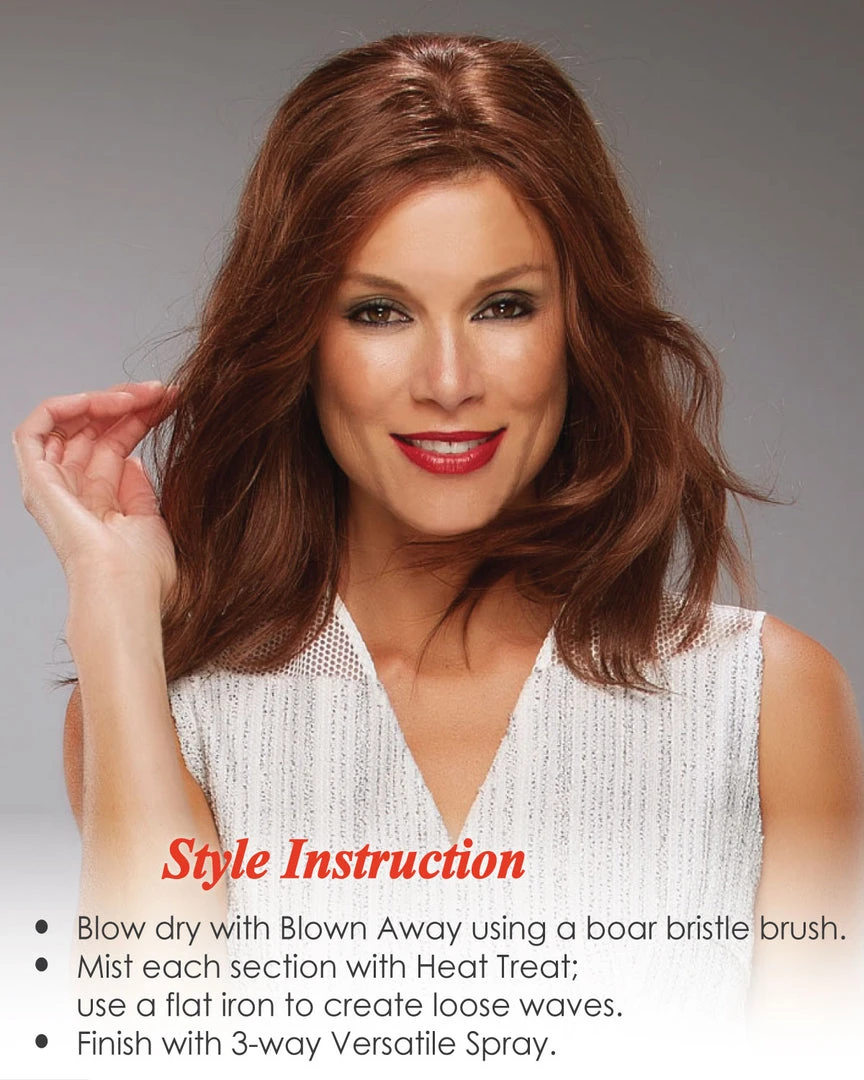 Gwyneth | Lace Front & Monofilament Remy Human Hair Wig By Jon Renau Wigs For Women 8 Gwyneth | Lace Front & Monofilament Remy Human Hair Wig By Jon Renau Wigs For Women