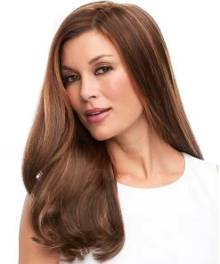 Top Full 18 Inch HH (Exclusive) | Monofilament Remy Human Hair Toppers By Jon Renau 10 Top Full 18 Inch HH (Exclusive) | Monofilament Remy Human Hair Toppers By Jon Renau