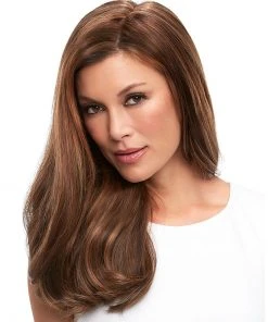 Wiglets Top Full 18 Inch HH | Monofilament Remy Human Hair Toppers By Jon Renau