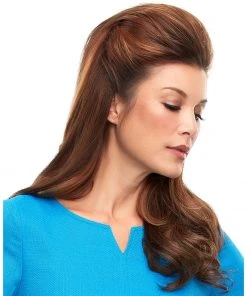 Top This 16 Inch | Monofilament Remy Human Hair Toppers By Jon Renau 14~16 Inch