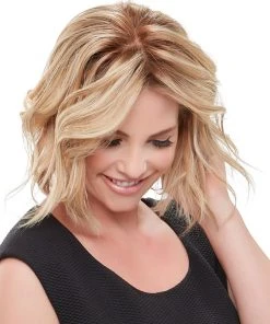 EasiPart French XL 12 Inch | Monofilament Remy Human Hair Toppers By Jon Renau 9 EasiPart French XL 12 Inch | Monofilament Remy Human Hair Toppers By Jon Renau