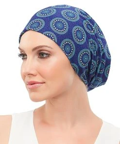 Jon Renau Softie Boho Beanie Print Headwear