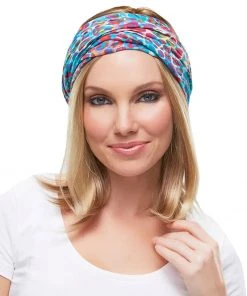 Jon Renau Softie Boho Beanie Print Headwear