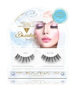 Premium 4 Seasons Eyelashes #43 By Kasina Professional