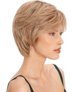 Wigs For Cancer Patients PLF003HM | Lace Front & Monofilament Human Hair Wig By Louis Ferre