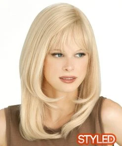 Wigs For Women PC106 Petite/Average | Monofilament Human Hair Wig By Louis Ferre