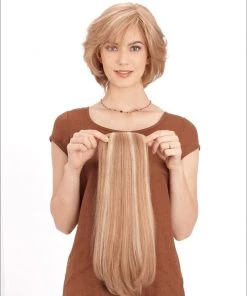 Toppiece 3003 | Monofilament Human Hair Wiglets By Louis Ferre