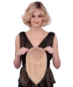 Toppiece 4001 | Monofilament Human Hair Wiglets By Louis Ferre