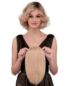Toppiece 4001 | Monofilament Human Hair Wiglets By Louis Ferre