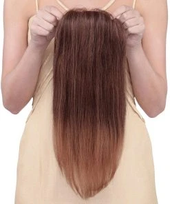 Toppiece 4002 | Monofilament Human Hair Wiglets By Louis Ferre