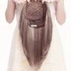 Toppiece 5002 | 3/4 Monofilament Human Hair Wig By Louis Ferre Headband, 3/4 Wigs