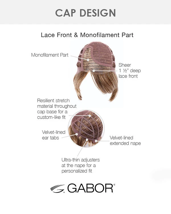 Everyday Elegant | Lace Front & Monofilament Part Synthetic Wig By Gabor 8 Everyday Elegant | Lace Front & Monofilament Part Synthetic Wig By Gabor