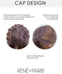 Wigs For Women Kai (Exclusive) | Lace Front & Monofilament Part Synthetic Wig By Rene Of Paris