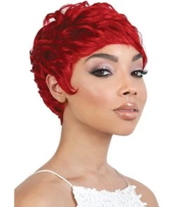 Wigs For Black Women Vogue | Synthetic Wig By Motown Tress