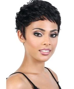 Wigs For Black Women Vogue | Synthetic Wig By Motown Tress