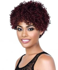 Wigs For Black Women Aloha | Synthetic Wig By Motown Tress