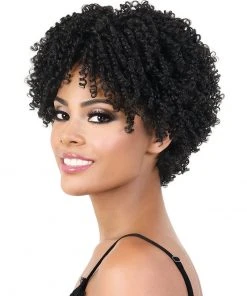 Wigs For Black Women Kako | Synthetic Wig By Motown Tress 8 Wigs For Black Women Kako | Synthetic Wig By Motown Tress