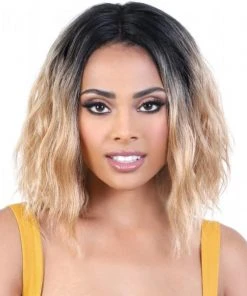 LDP-Boss | Lace Front Synthetic Wig By Motown Tress Wigs For Black Women