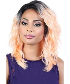 LDP-Eva | Lace Front & Lace Part Synthetic Wig By Motown Tress Wigs For Black Women