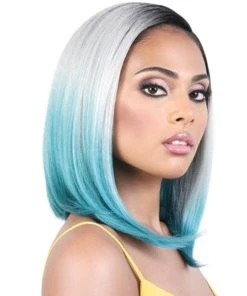 Wigs For Black Women LDP-Curve2 | Lace Front & Lace Part Synthetic Wig By Motown Tress 9 Wigs For Black Women LDP-Curve2 | Lace Front & Lace Part Synthetic Wig By Motown Tress
