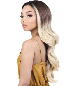 LDP-Spin72 | Lace Front & Lace Part Synthetic Wig By Motown Tress Wigs For Black Women