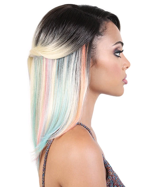 Wigs For Black Women LDP-Avery | Lace Front & Lace Part Synthetic Wig By Motown Tress 4 Wigs For Black Women LDP-Avery | Lace Front & Lace Part Synthetic Wig By Motown Tress