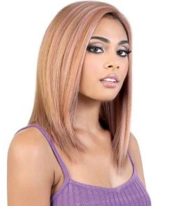 Wigs For Black Women LDP-Felix | Lace Front & Lace Part Synthetic Wig By Motown Tress
