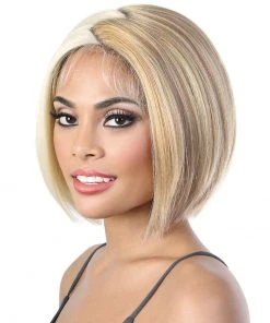 LZ Lisa11 | Lace Front Synthetic Wig By Motown Tress Wigs For Black Women