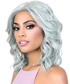 Wigs For Black Women LDP-Yana | Lace Front & Lace Part Synthetic Wig By Motown Tress