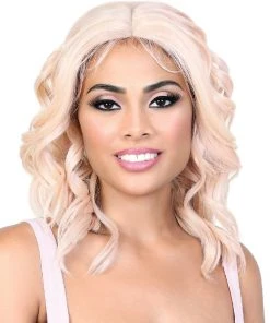 Wigs For Black Women LDP-Yana | Lace Front & Lace Part Synthetic Wig By Motown Tress