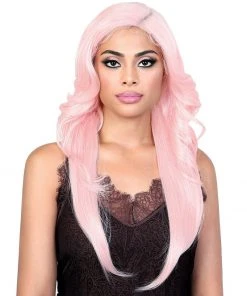 Wigs For Black Women LDP-Curve4 | Lace Front & Lace Part Synthetic Wig By Motown Tress