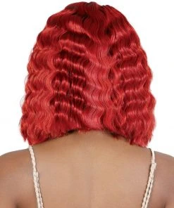 LDP-Crimp6 | Lace Front & Lace Part Synthetic Wig By Motown Tress Wigs For Black Women